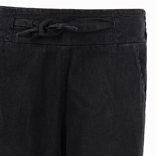 Stylish Women’s Soft Denim Plazzo Pants - Black