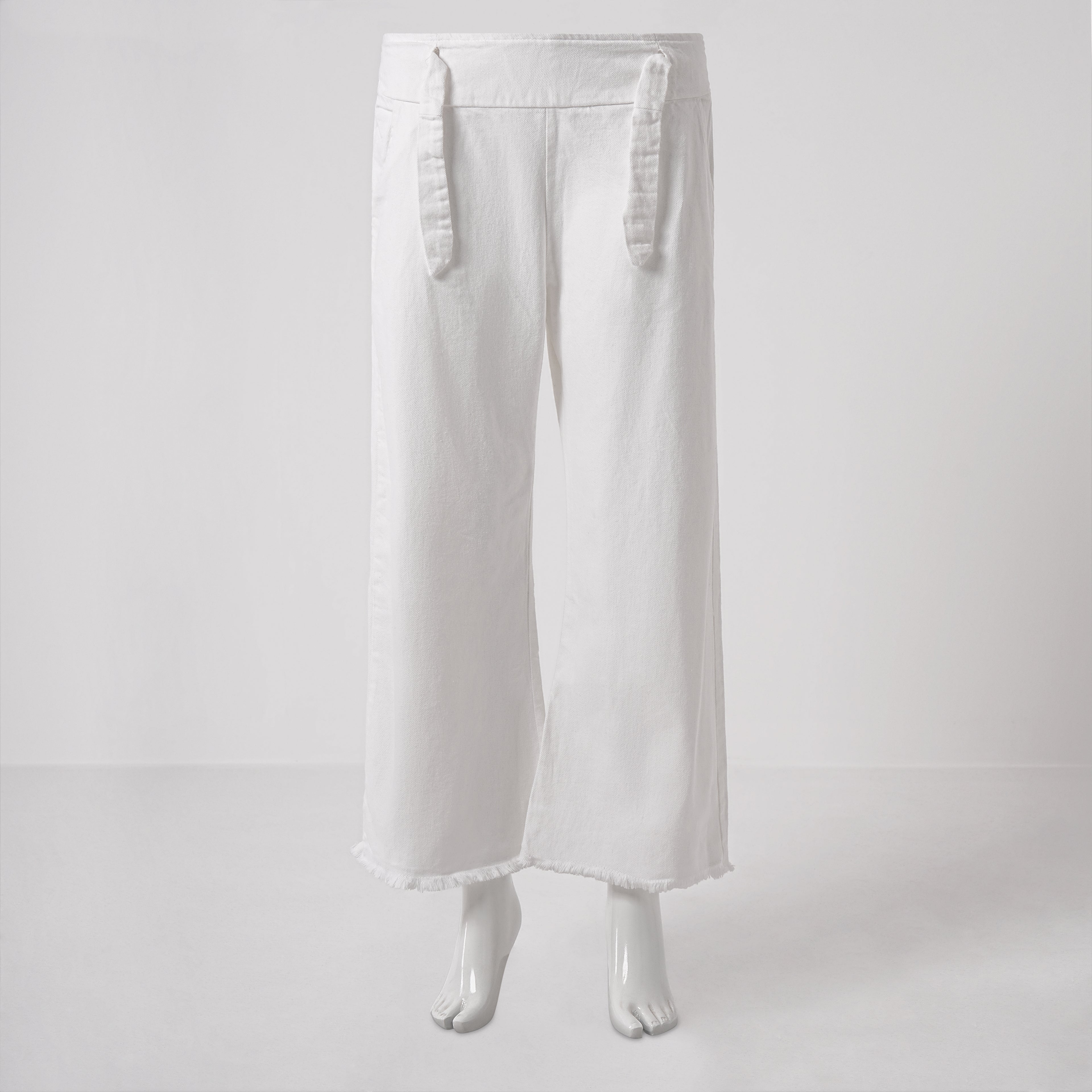 Stylish Women’s Soft Denim Plazzo Pants